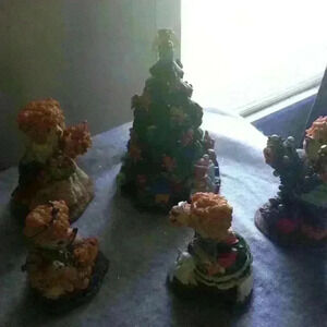 House of Lloyd bear holiday lot of 5